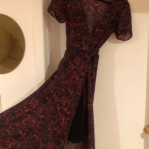 all saints seeta rosey dress